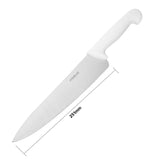 C879 Hygiplas Chef Knife White 25.5cm JD Catering Equipment Solutions Ltd