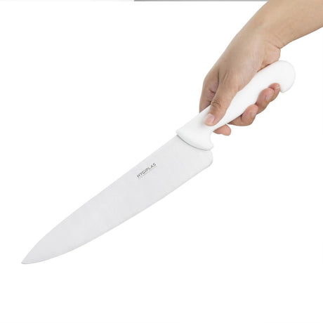 C879 Hygiplas Chef Knife White 25.5cm JD Catering Equipment Solutions Ltd