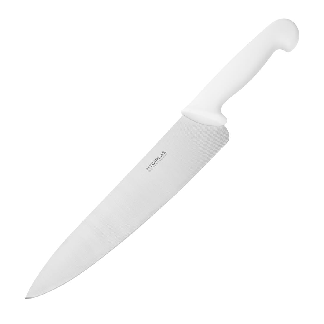 C879 Hygiplas Chef Knife White 25.5cm JD Catering Equipment Solutions Ltd