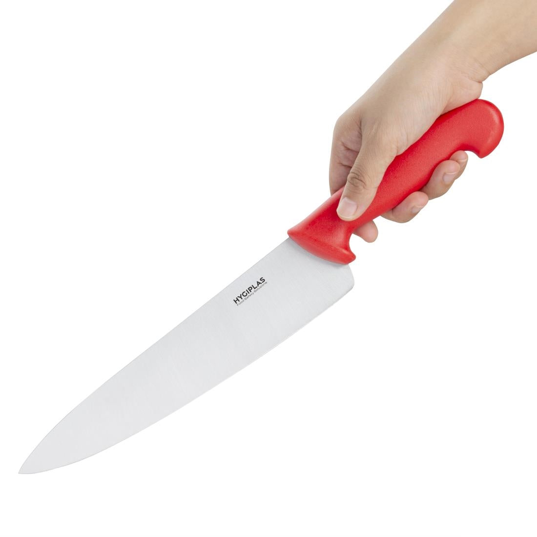 C886 Hygiplas Chefs Knife Red 25.5cm JD Catering Equipment Solutions Ltd