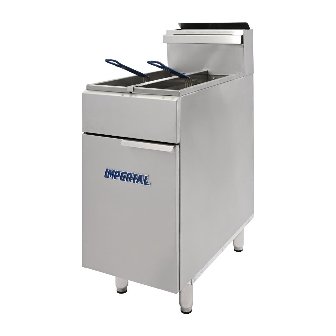 CB098-P Imperial Twin Tank Twin Basket Free Standing Propane Gas Fryer IFS-2525 JD Catering Equipment Solutions Ltd