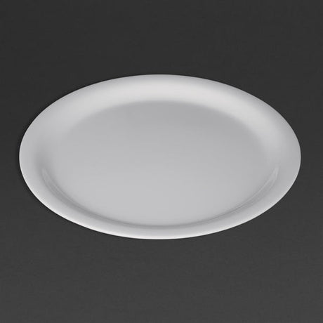 CB671 Kristallon Melamine Narrow Rimmed Plates 229mm (Pack of 12) JD Catering Equipment Solutions Ltd