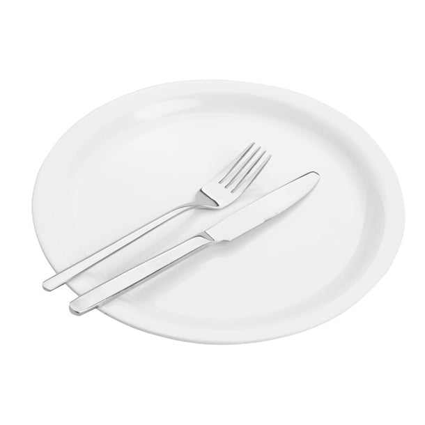 CB672 Kristallon Melamine Narrow Rimmed Plates 267mm (Pack of 12) JD Catering Equipment Solutions Ltd