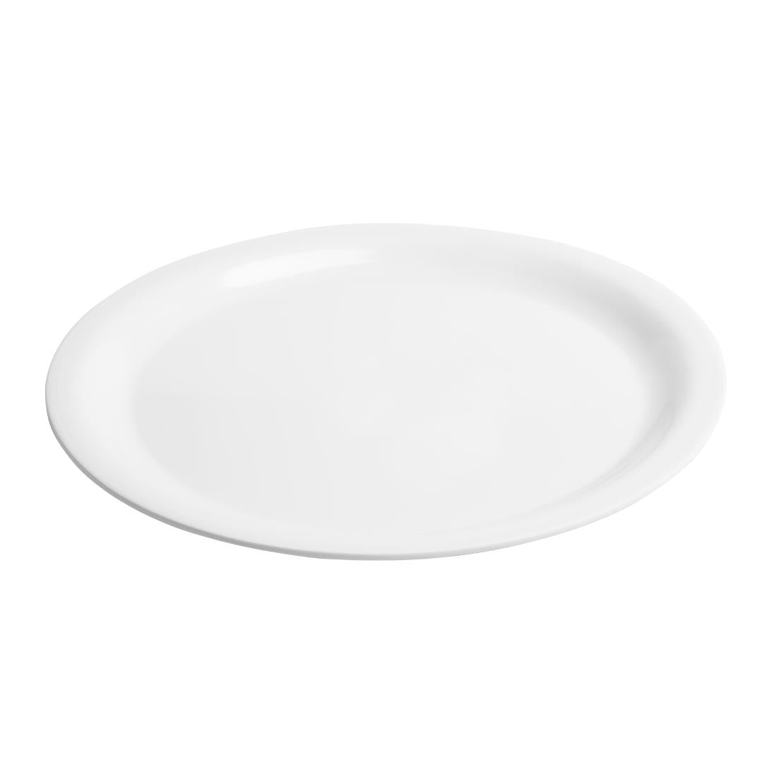 CB672 Kristallon Melamine Narrow Rimmed Plates 267mm (Pack of 12) JD Catering Equipment Solutions Ltd