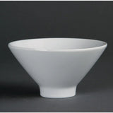 CB697 Olympia Whiteware Fluted Bowls 141mm (Pack of 4) - JD Catering Equipment Solutions Ltd