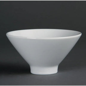 CB697 Olympia Whiteware Fluted Bowls 141mm (Pack of 4) - JD Catering Equipment Solutions Ltd