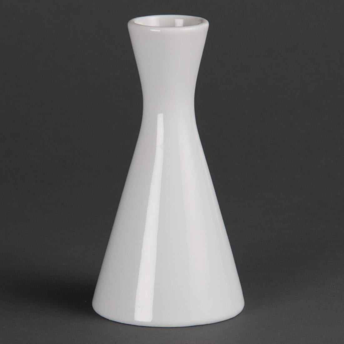 CB701 Olympia Whiteware Bud Vases 140mm (Pack of 6) JD Catering Equipment Solutions Ltd