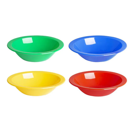 CB774 Olympia Kristallon Polycarbonate Bowls Red 172mm (Pack of 12) - JD Catering Equipment Solutions Ltd
