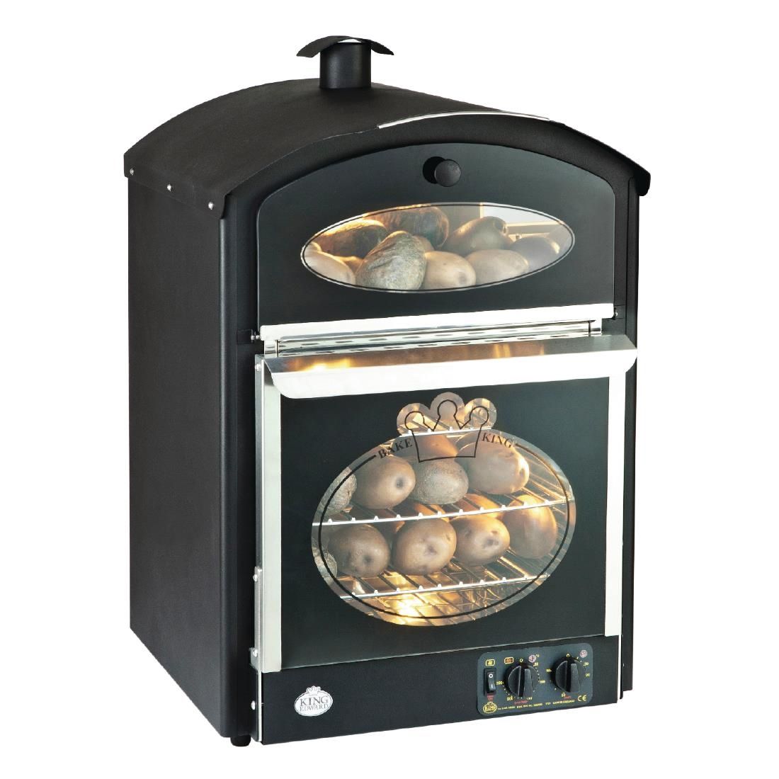 CB788 King Edward Bake-King Potato Oven Black B-K/BLK JD Catering Equipment Solutions Ltd
