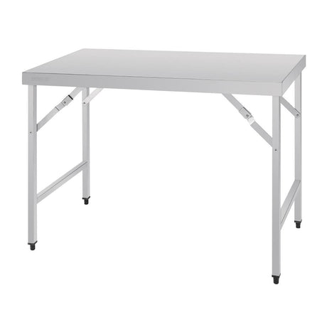 CB905 Vogue Stainless Steel Folding Table 1200mm JD Catering Equipment Solutions Ltd