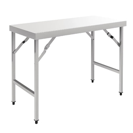 CB905 Vogue Stainless Steel Folding Table 1200mm JD Catering Equipment Solutions Ltd