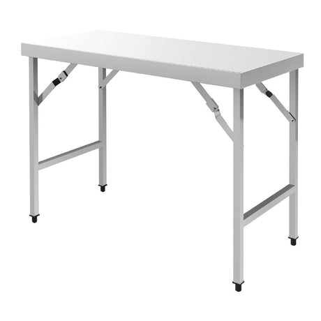 CB905 Vogue Stainless Steel Folding Table 1200mm JD Catering Equipment Solutions Ltd