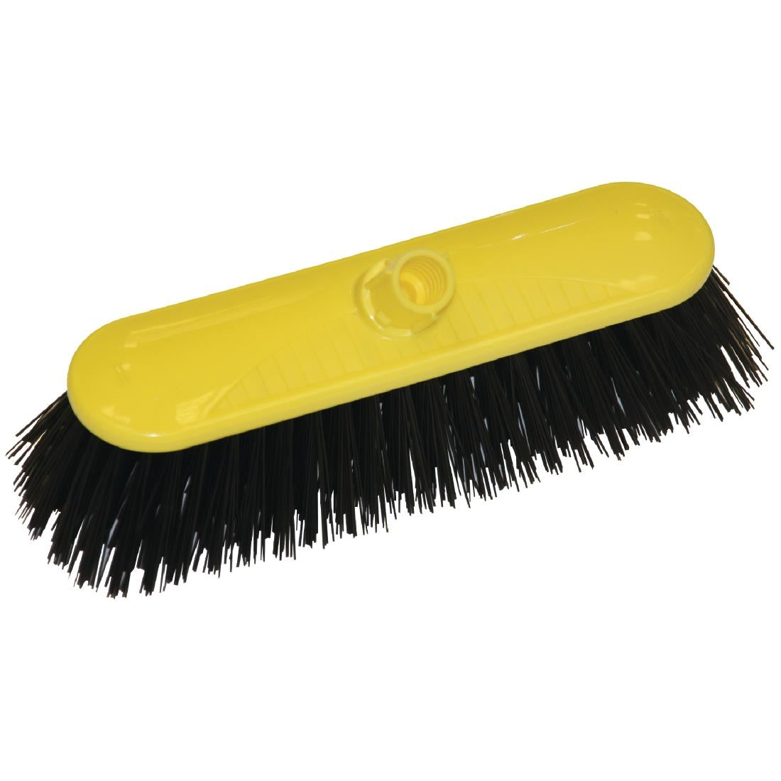 CC084 SYR Contract Broom Head Stiff Bristle Yellow 10.5in JD Catering Equipment Solutions Ltd
