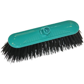 CC085 SYR Contract Broom Head Stiff Bristle Green 10.5in - JD Catering Equipment Solutions Ltd