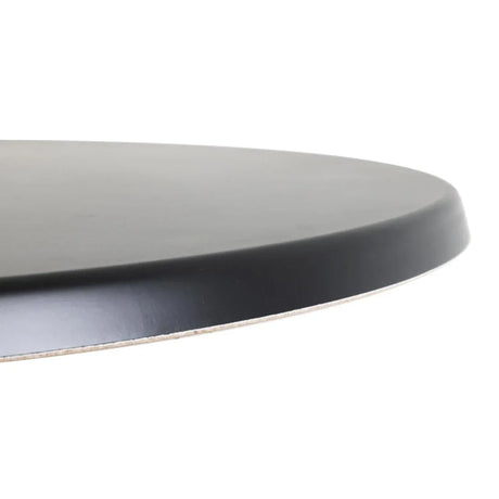 CC513 Werzalit Pre-drilled Round Table Top Black 800mm - JD Catering Equipment Solutions Ltd
