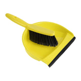 CC930 Jantex Soft Dustpan and Brush Set Yellow JD Catering Equipment Solutions Ltd