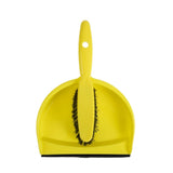 CC930 Jantex Soft Dustpan and Brush Set Yellow JD Catering Equipment Solutions Ltd