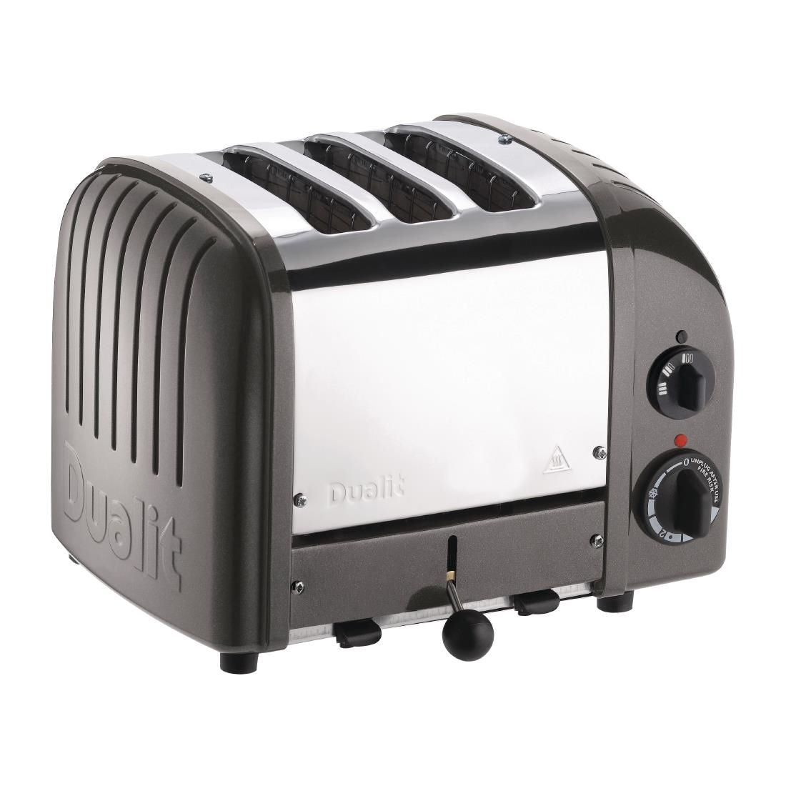 CD347 Dualit 2 + 1 Combi Vario 3 Slice Toaster Metallic Charcoal 31209 JD Catering Equipment Solutions Ltd