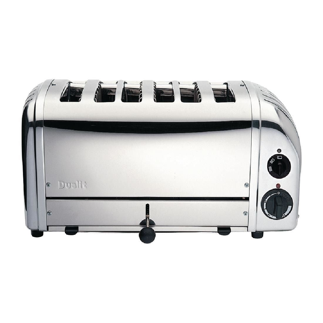 CD384 Dualit Bun Toaster 6 Bun Polished 61019 JD Catering Equipment Solutions Ltd