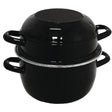 CD678 Olympia Mussel Pot Enamel Medium JD Catering Equipment Solutions Ltd