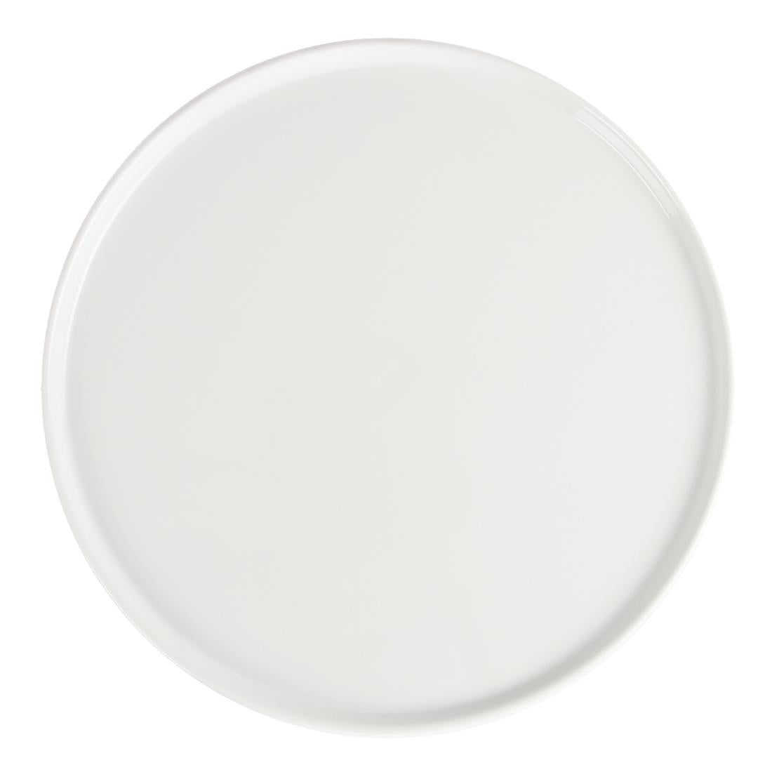 CD723 Olympia Whiteware Pizza Plates 330mm (Pack of 4) JD Catering Equipment Solutions Ltd