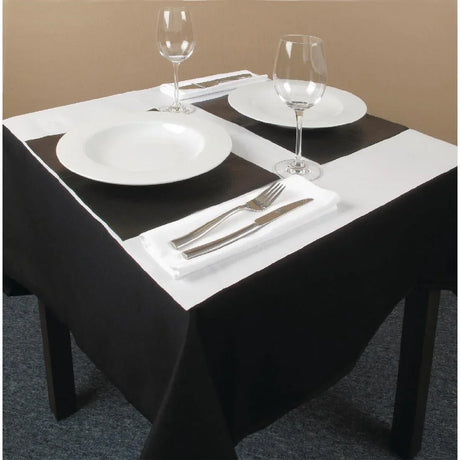 CD724 Paper Table Cover Glossy White (Pack of 400) - JD Catering Equipment Solutions Ltd
