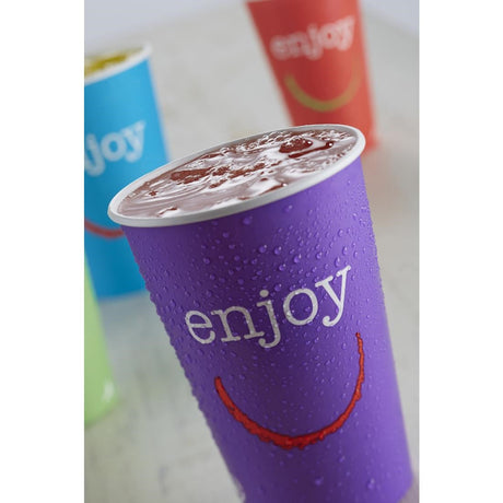 CD786 Huhtamaki Enjoy Paper Cold Cups 340ml / 12oz (Pack of 1900) JD Catering Equipment Solutions Ltd