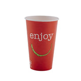 CD786 Huhtamaki Enjoy Paper Cold Cups 340ml / 12oz (Pack of 1900) JD Catering Equipment Solutions Ltd