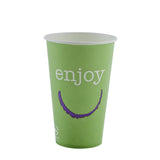 CD786 Huhtamaki Enjoy Paper Cold Cups 340ml / 12oz (Pack of 1900) JD Catering Equipment Solutions Ltd