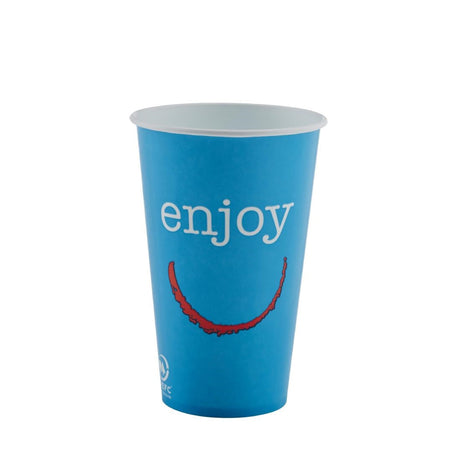 CD786 Huhtamaki Enjoy Paper Cold Cups 340ml / 12oz (Pack of 1900) JD Catering Equipment Solutions Ltd