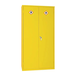 CD996 Hazardous Substance Cabinet Double Door Yellow 50Ltr - JD Catering Equipment Solutions Ltd