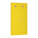 CD996 Hazardous Substance Cabinet Double Door Yellow 50Ltr - JD Catering Equipment Solutions Ltd