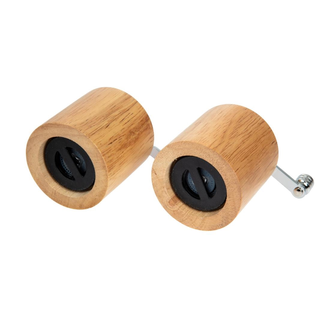 CE246 Light Wood Salt and Pepper Mill Grinder Set JD Catering Equipment Solutions Ltd