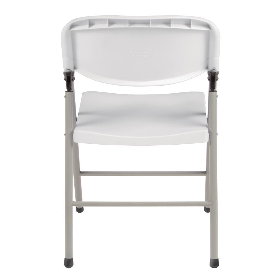 CE692 Bolero Foldaway Utility Chairs White (Pack of 2) JD Catering Equipment Solutions Ltd