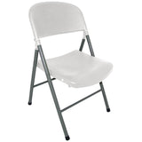 CE692 Bolero Foldaway Utility Chairs White (Pack of 2) JD Catering Equipment Solutions Ltd