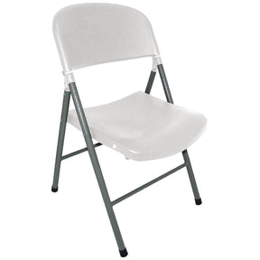 CE692 Bolero Foldaway Utility Chairs White (Pack of 2) JD Catering Equipment Solutions Ltd