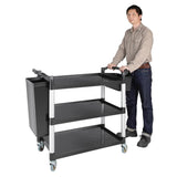 CF102 Vogue Polypropylene Mobile Trolley Large JD Catering Equipment Solutions Ltd