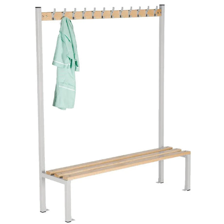 CF496 Single Sided Coat Hanger Bench 1500mm JD Catering Equipment Solutions Ltd