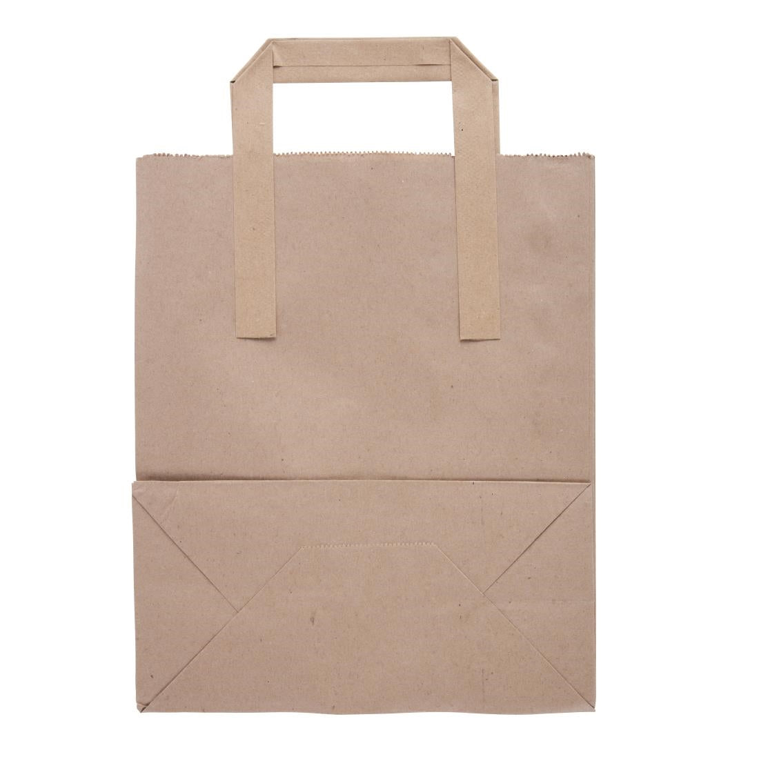 CF591 Fiesta Recyclable Brown Paper Carrier Bags Medium (Pack of 250) JD Catering Equipment Solutions Ltd