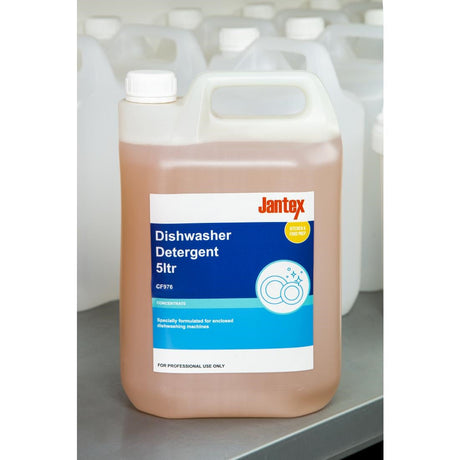 CF976 Jantex Dishwasher Detergent Concentrate 5Ltr (Single Pack) JD Catering Equipment Solutions Ltd