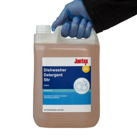 CF976 Jantex Dishwasher Detergent Concentrate 5Ltr (Single Pack) JD Catering Equipment Solutions Ltd