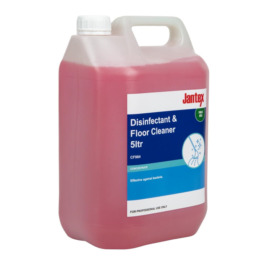 CF984 Jantex Cleaner and Disinfectant Concentrate 5Ltr JD Catering Equipment Solutions Ltd