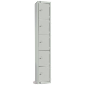 CG615-EL Elite Five Door Electronic Combination Locker Grey JD Catering Equipment Solutions Ltd