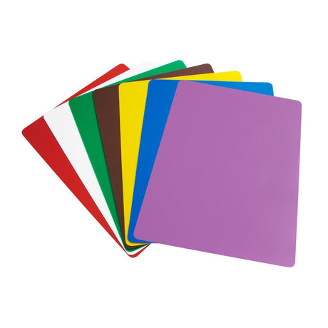 CH043 Hygiplas Chopping Mats (Set of 7) JD Catering Equipment Solutions Ltd