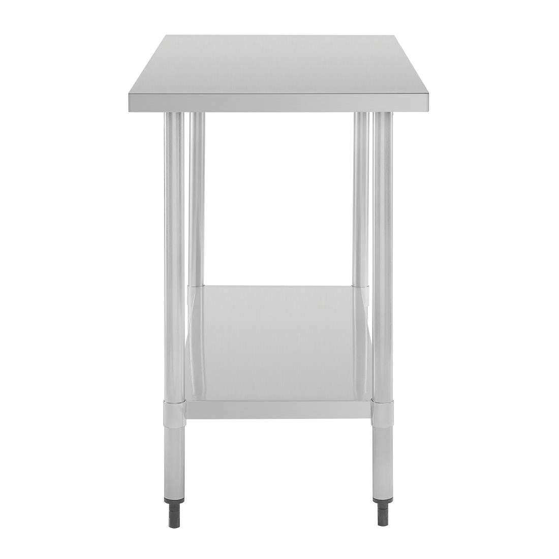 CH059 Nisbets Essentials Self Assembly Stainless Steel Table 800 x 600mm JD Catering Equipment Solutions Ltd