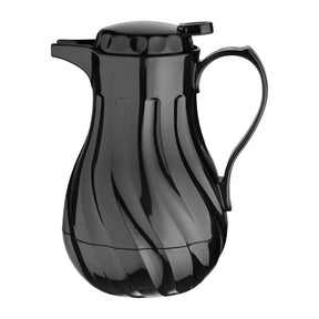 CH116 Olympia Insulated Swirl Jug Black 0.5Ltr - JD Catering Equipment Solutions Ltd