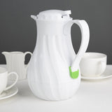 CH119 Olympia Insulated Swirl Jug White 1.2Ltr JD Catering Equipment Solutions Ltd