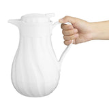 CH119 Olympia Insulated Swirl Jug White 1.2Ltr JD Catering Equipment Solutions Ltd