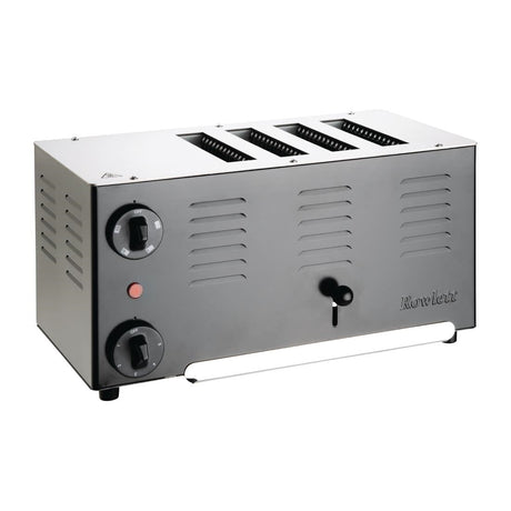 CH174 Rowlett Regent 4 Slot Toaster Quartz Grey with 2x Additional Elements JD Catering Equipment Solutions Ltd