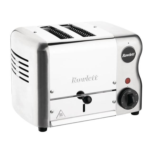 CH177 Rowlett Esprit 2 Slot Toaster Chrome w/2 x Additional Elements & Sandwich Cage JD Catering Equipment Solutions Ltd